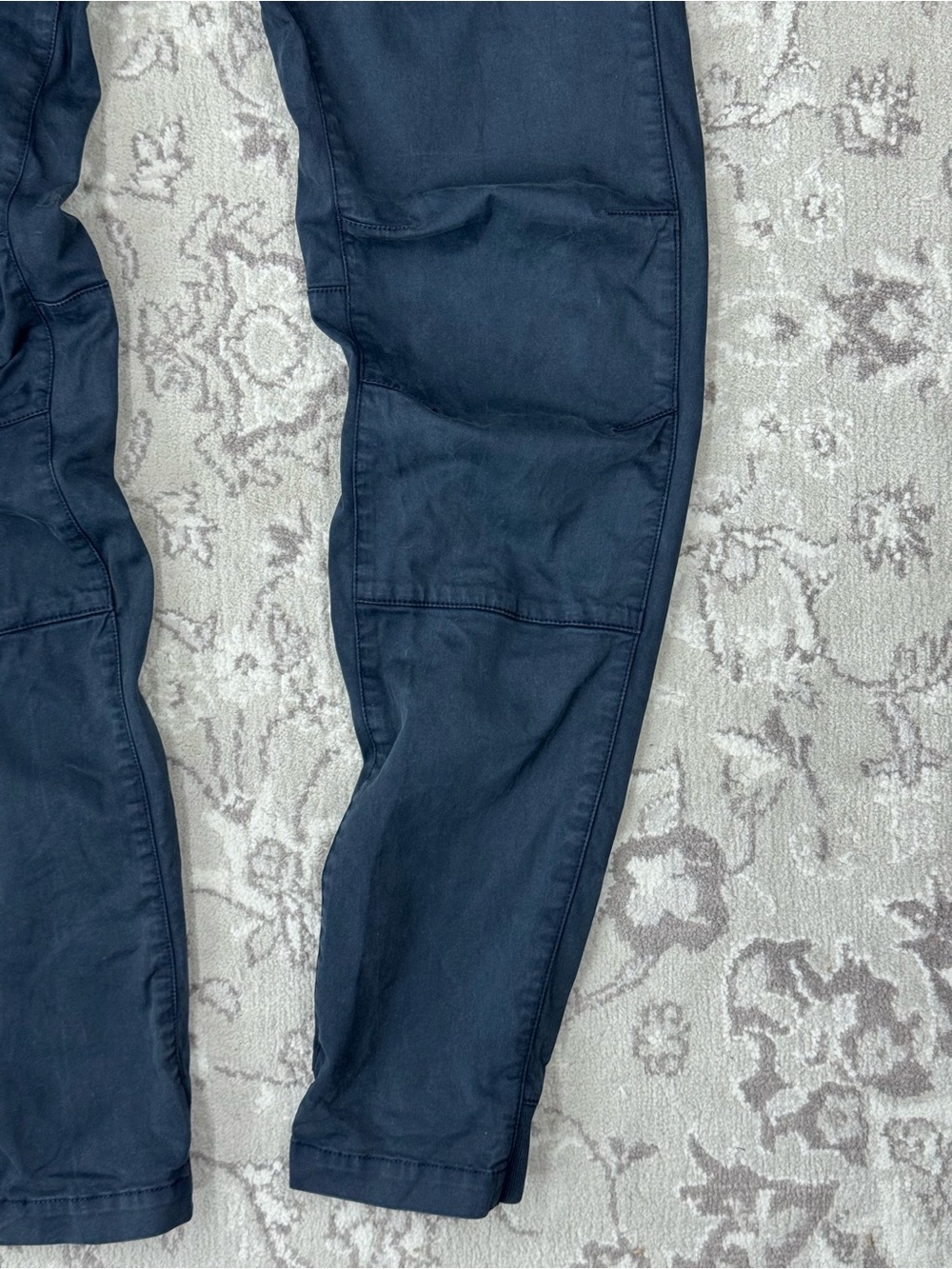 C.P. Company Navy Ergonomic Fit Utility Chinos with Jogger Cuff - Size 46 - Picture 6 of 9